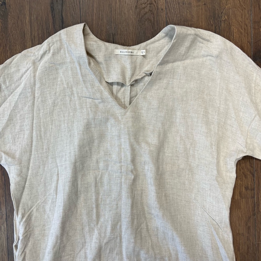 Ellison linen dress‎ SZ SM - Picture 6 of 11